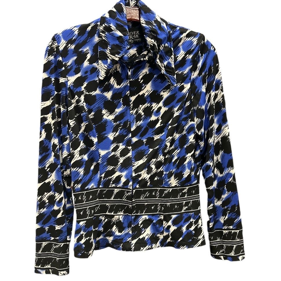 KHS-E Silver Trail Western Zip Front Show Shirt