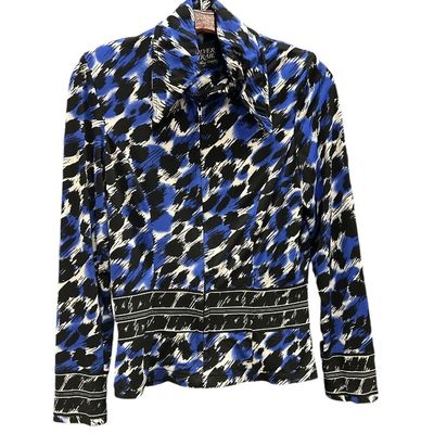 KHS-E Silver Trail Western Zip Front Show Shirt