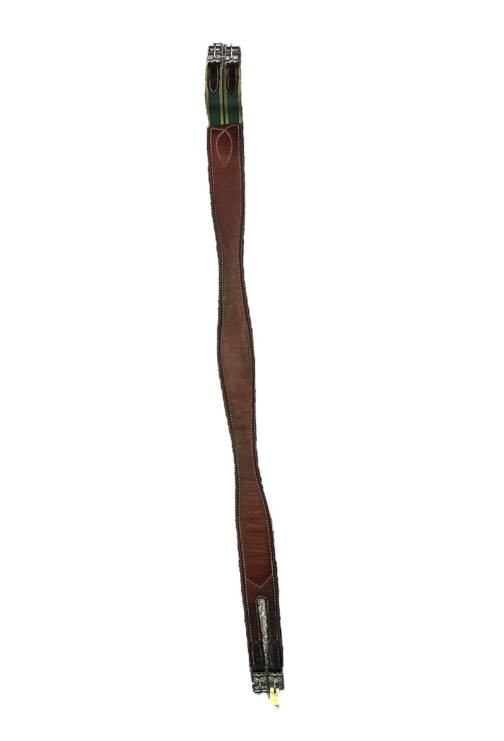 KHS-E stitched leather girth