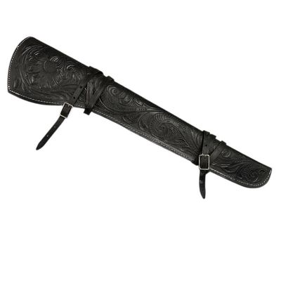 KHS-E Tooled Leather Rifle Scabbard