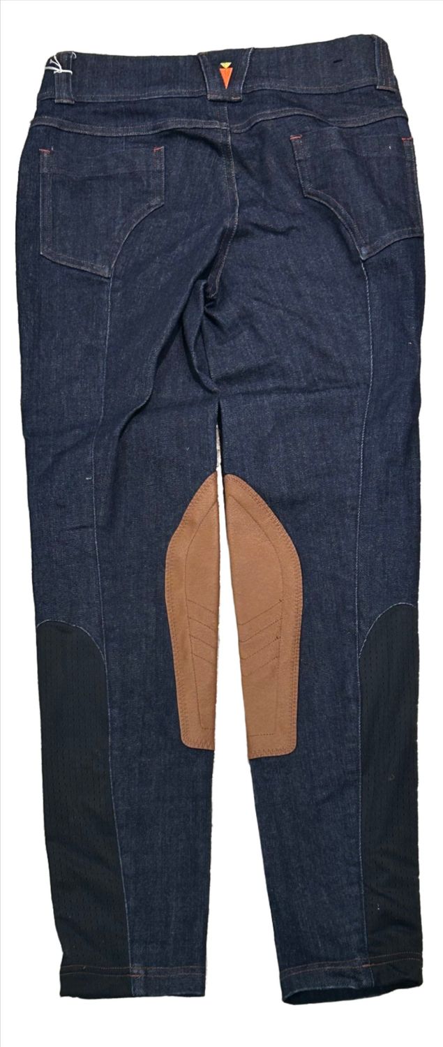 KHS-E Kerrits Denim Knee Patch M