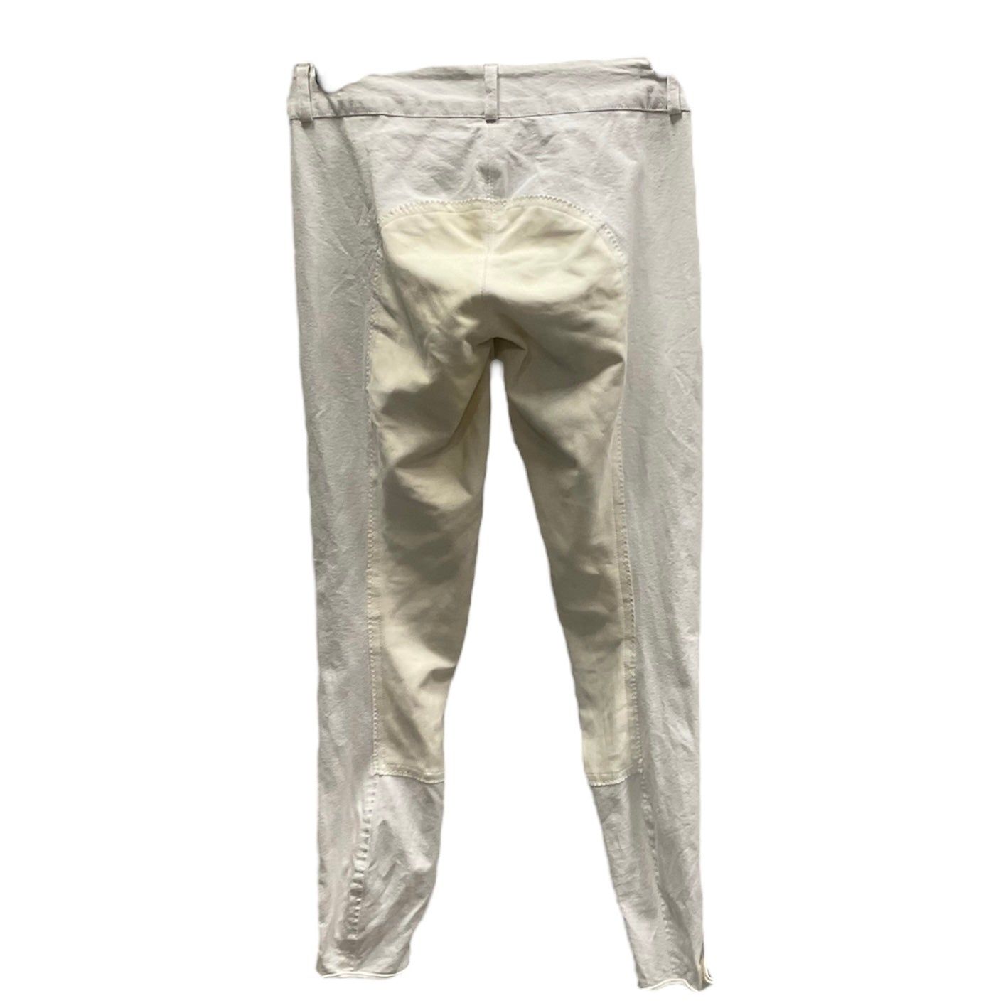 KHS-E White fullseat side zip Trainers Choice Breeches