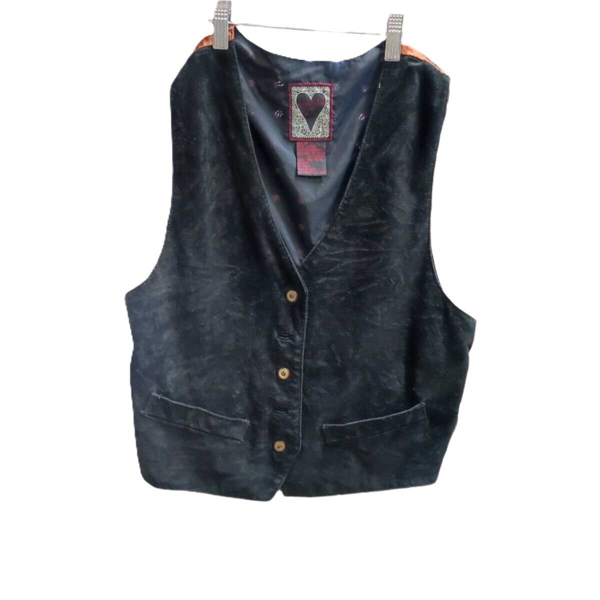KHS-E Women's Leather Show Vest
