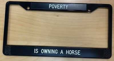 License Plate Frame