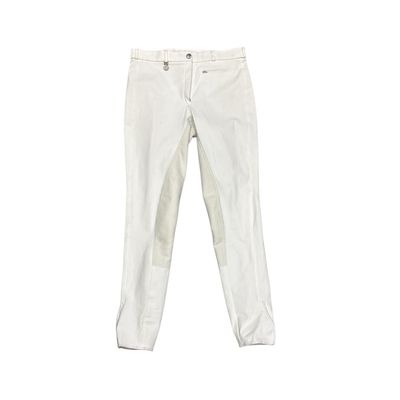 32L Pikeur Full-Seat Suede Breeches