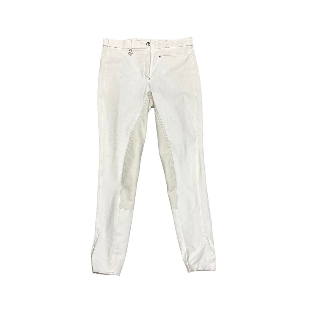 32L Pikeur Full-Seat Suede Breeches