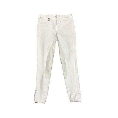 32L Pikeur Full-Seat Suede Breeches