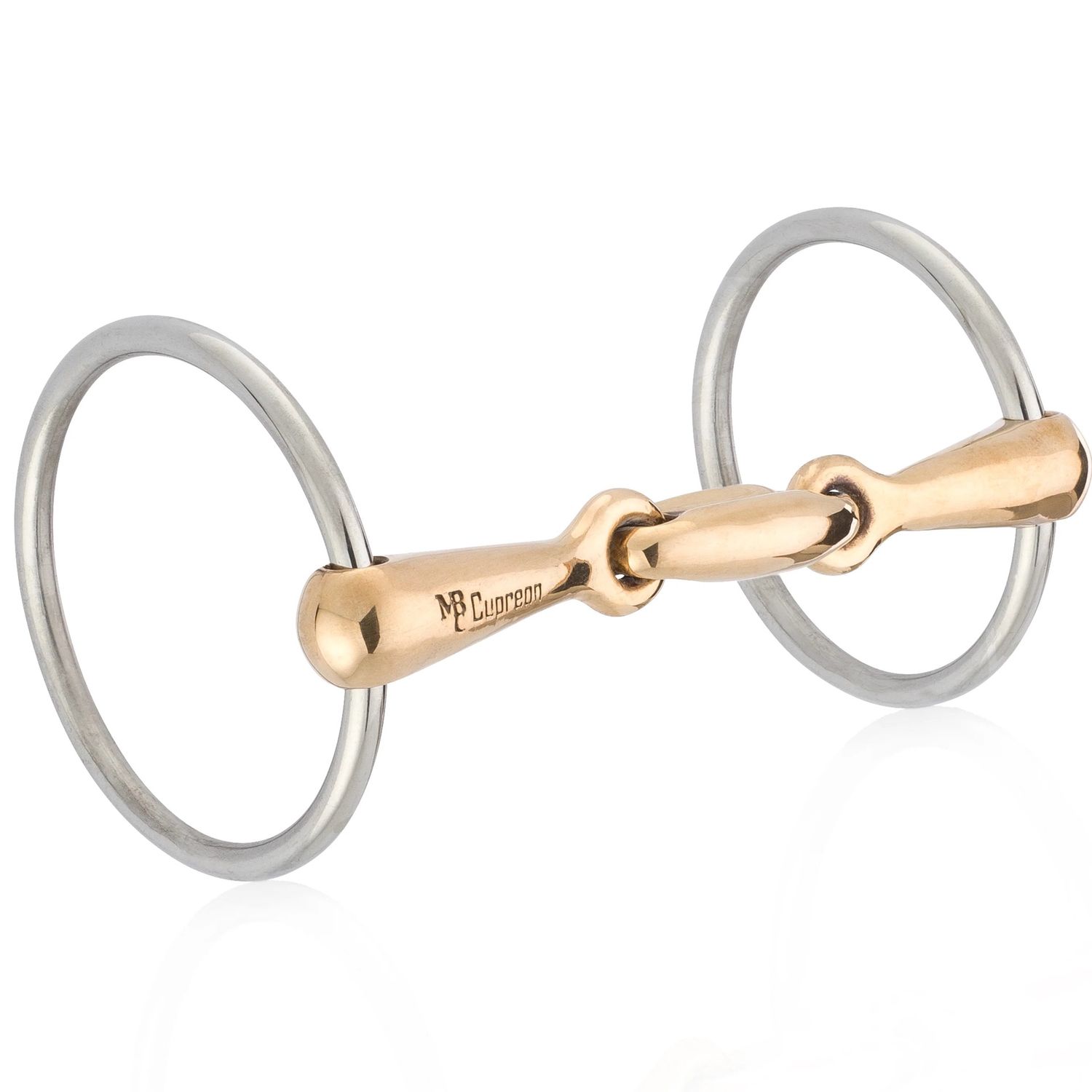 Mikmar 5.5" Cupreon Loose Ring Snaffle w/ Ergöm Lozeng