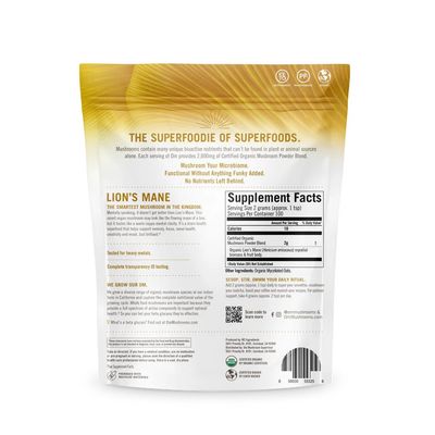 Om Mushroom Superfood - Om Lion's Mane Powder by Mushroom Matrix