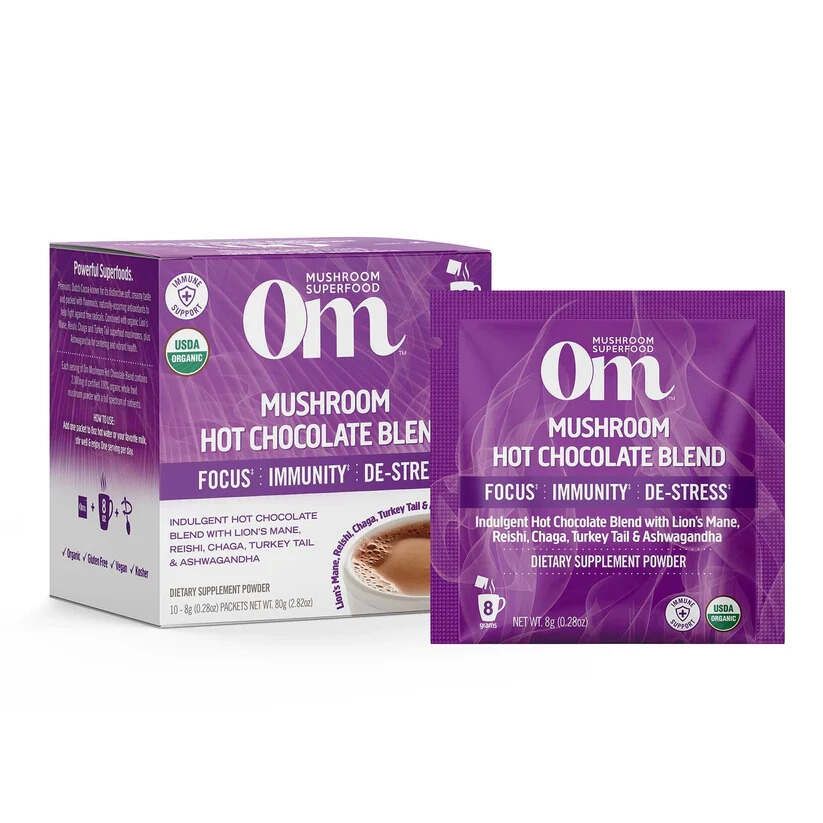 Om Mushroom Superfood - Om Mushroom Hot Chocolate Blend by Mushroom Matrix