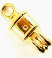 Panic Strap 1/2" Brass Plate