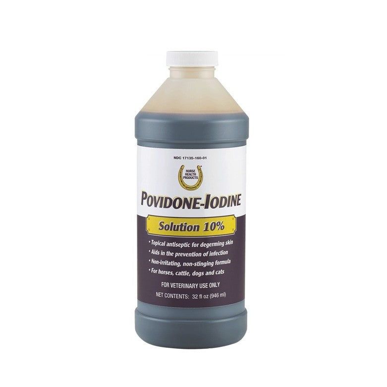 Povidone-Iodine 10% Solution 32 fl oz.