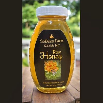 SoBees Farm Raw Honey 16oz