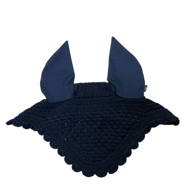 KHS-E QHP Navy Horse Fly Bonnet