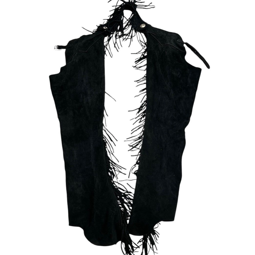 KHS-E Suede Full Chaps with Fringe