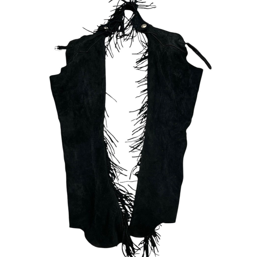 KHS-E Suede Full Chaps with Fringe