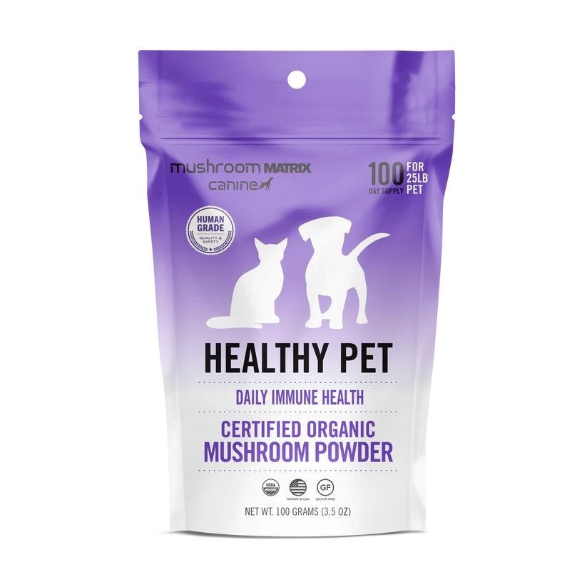 Mushroom Matrix Canine Healthy Pet Matrix - 100 g pouch