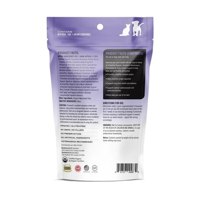 Mushroom Matrix Canine Healthy Pet Matrix - 100 g pouch