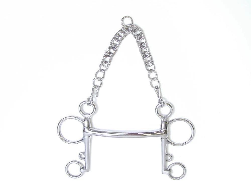Shires 6" Mullen Mouth Pelham Bit