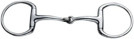 Korsteel 4.5" JP Solid Eggbutt Snaffle Bit