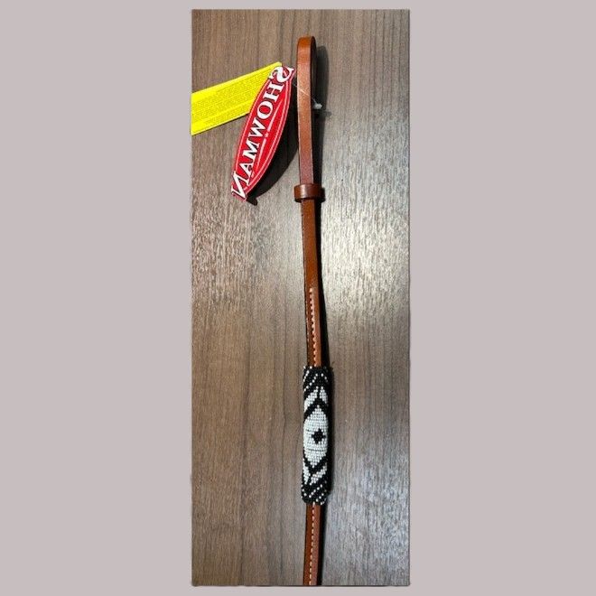 4ft Leather Over &amp; Under Whip