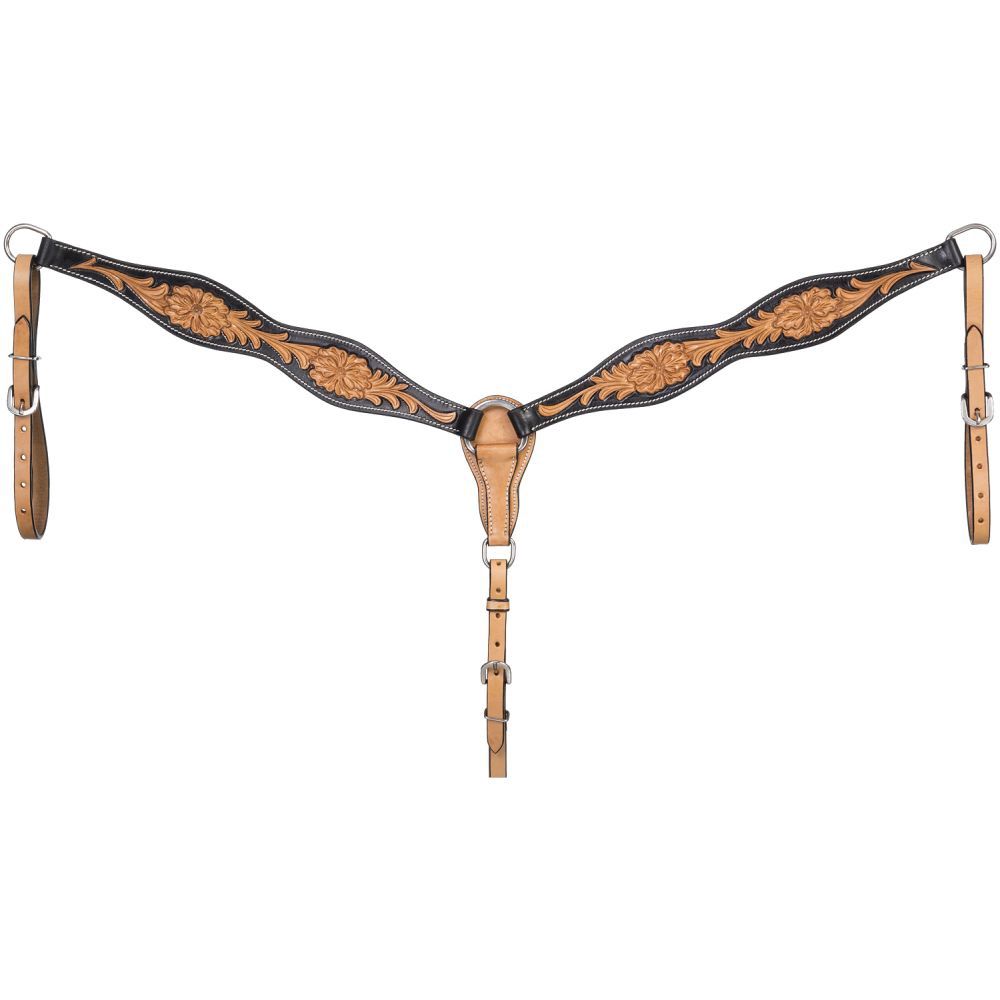 RK Flared Two Tone Floral Breastcollar
