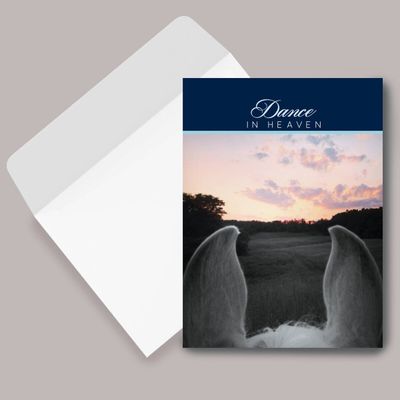 Sympathy Card - Dance in Heaven...