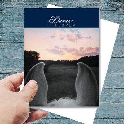 Sympathy Card - Dance in Heaven...
