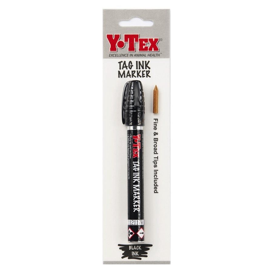 Y-Tex® Black Tag Ink™ Marker