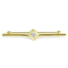 Shires Single Diamante Stock Tie Pin