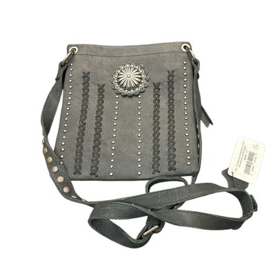 SIT MW Leather Crossbody Bag Black