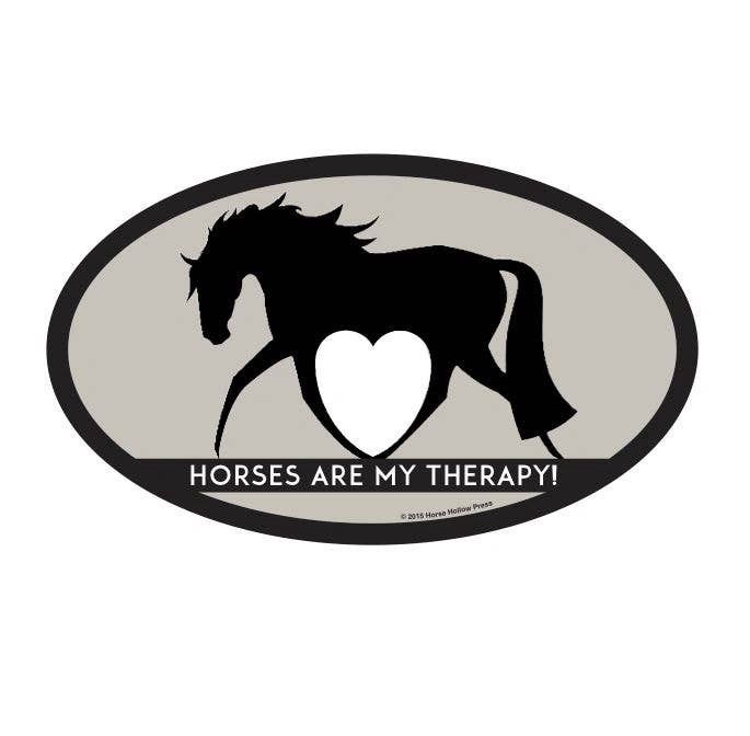 Sticker: Horses Are My Therapy
