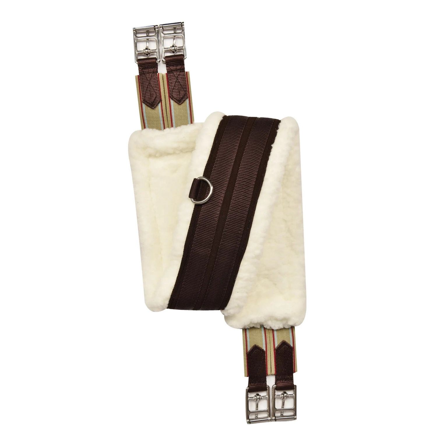 OV Fleece Lined Equalizer All-Purpose Girth, Color: brown, Size: 46"