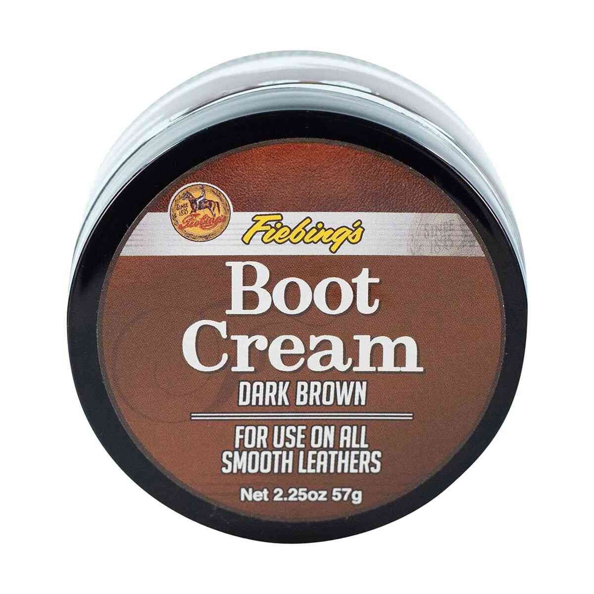 Fiebing's Boot Cream 2.25 oz, Color: dark-brown