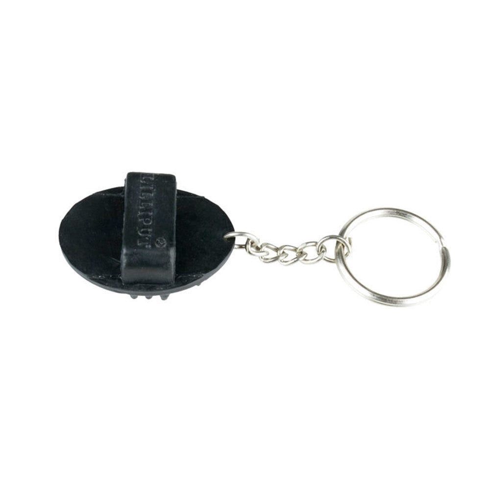 Horze Key Chain - Brush, Color: Black