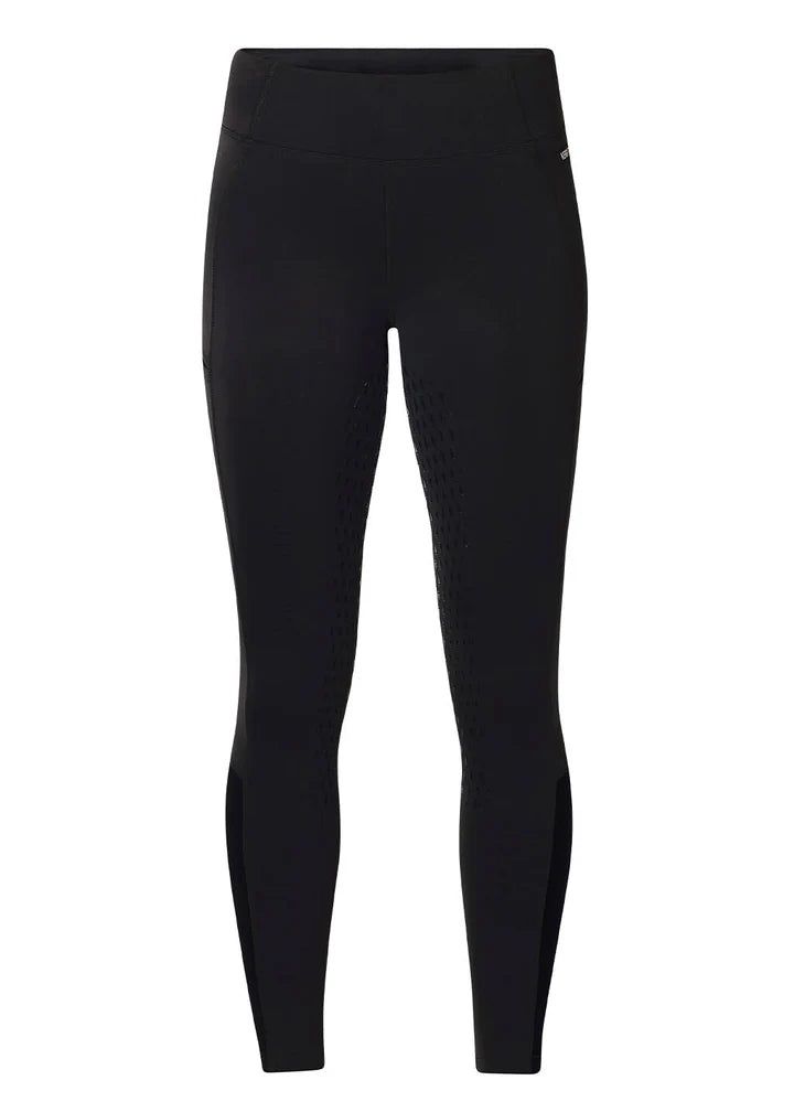 Kerrits Thermo Tech™ 2.0 Solid Full Leg Riding Tight, Color: Black, Length: Regular, Size: 1X
