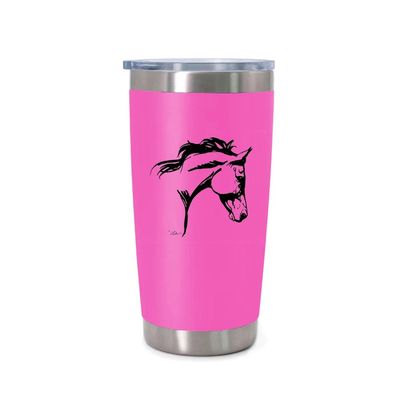 20 oz SS Wine Tumbler W/ Lid
