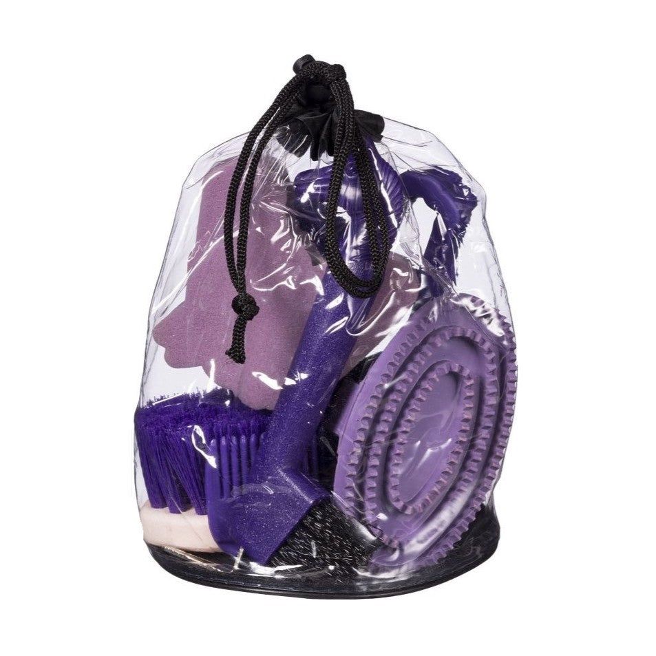 6 Piece Junior Grooming Kit, Color: purple-1