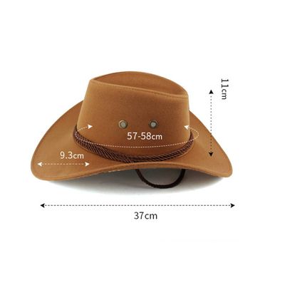 ACCITY - Simple Casual Cowboy Hat