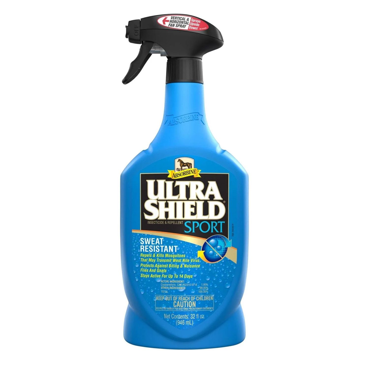 Absorbine® UltraShield® Sport Insecticide &amp; Repellent, Size: 32 fl oz spray