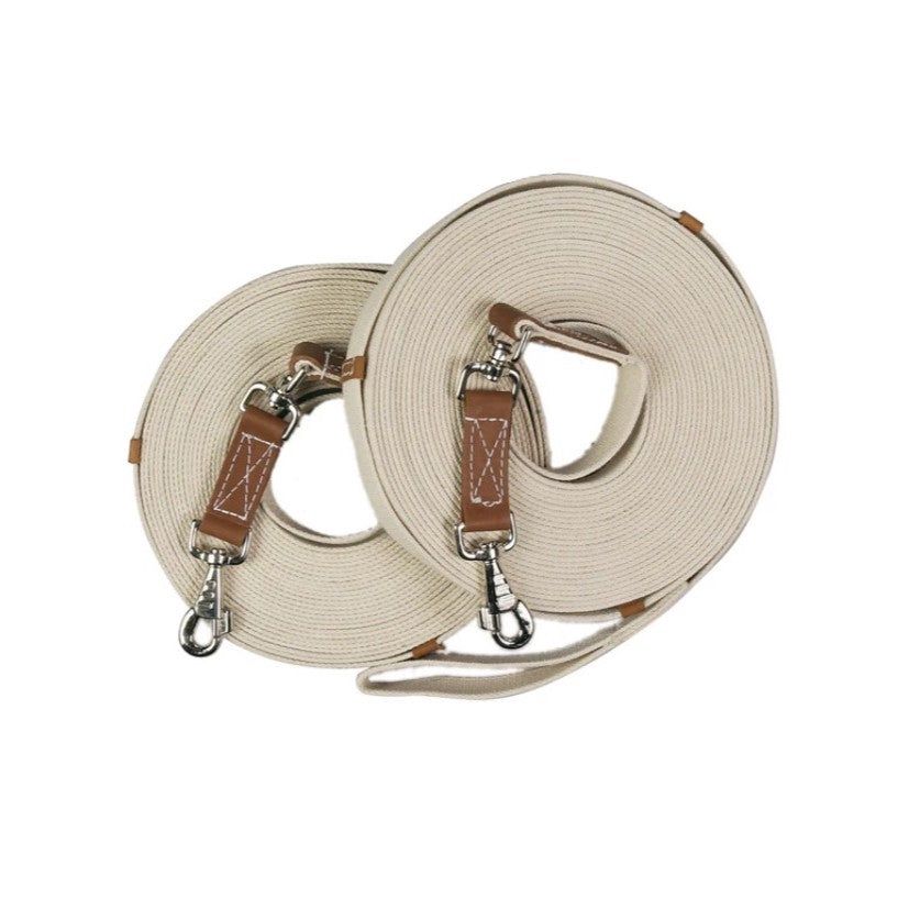 Centaur® Poly-Cotton 50' Lunge Line, Color: natural-1, Length: 50 FT
