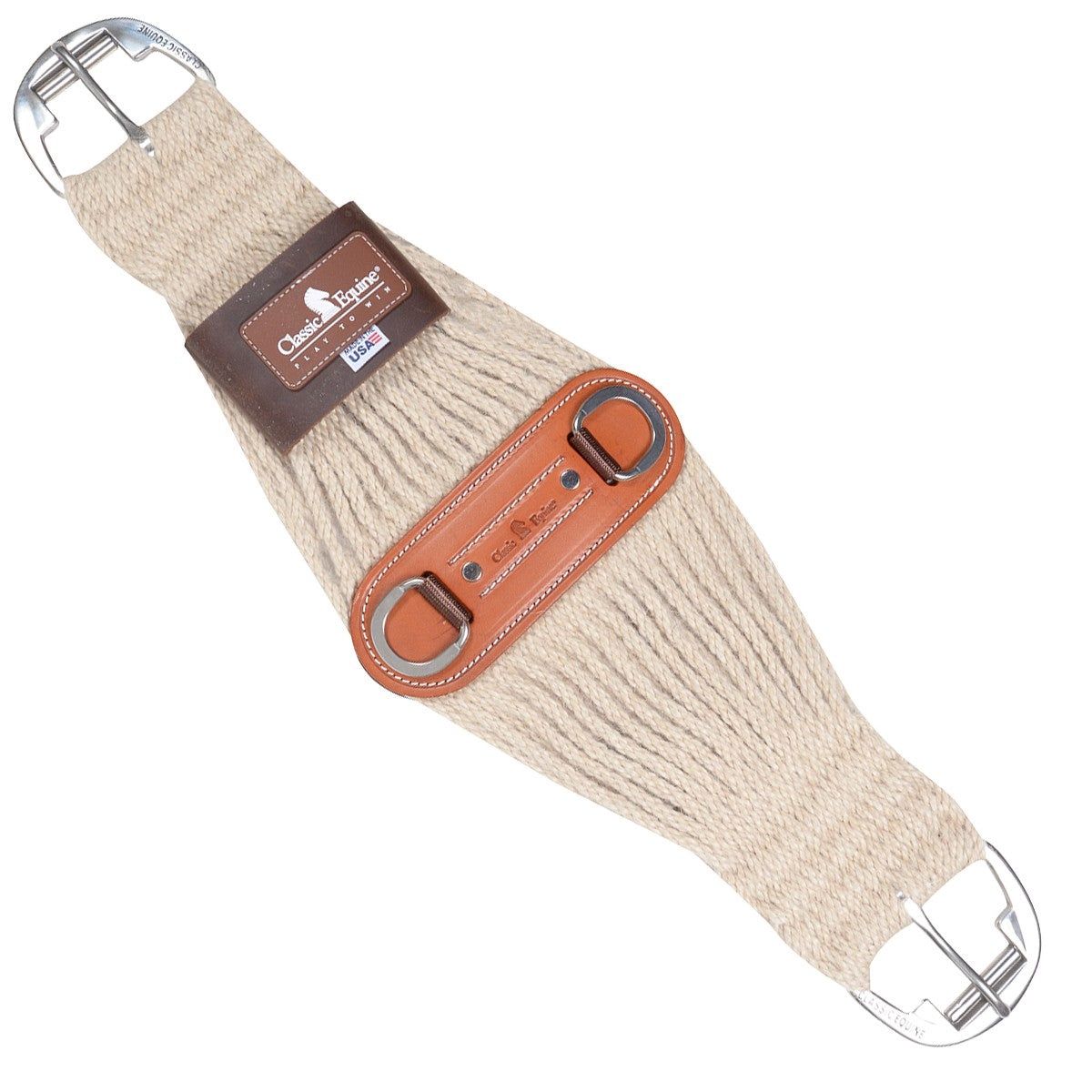 Colt Mohair Cinch, Color: natural, Size: 24"