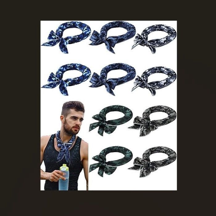 Cooling Neck Wrap, Style: Camouflage