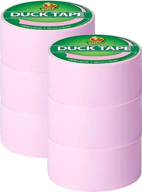 Duck Brand Duct Tape, Color: Baby Pink