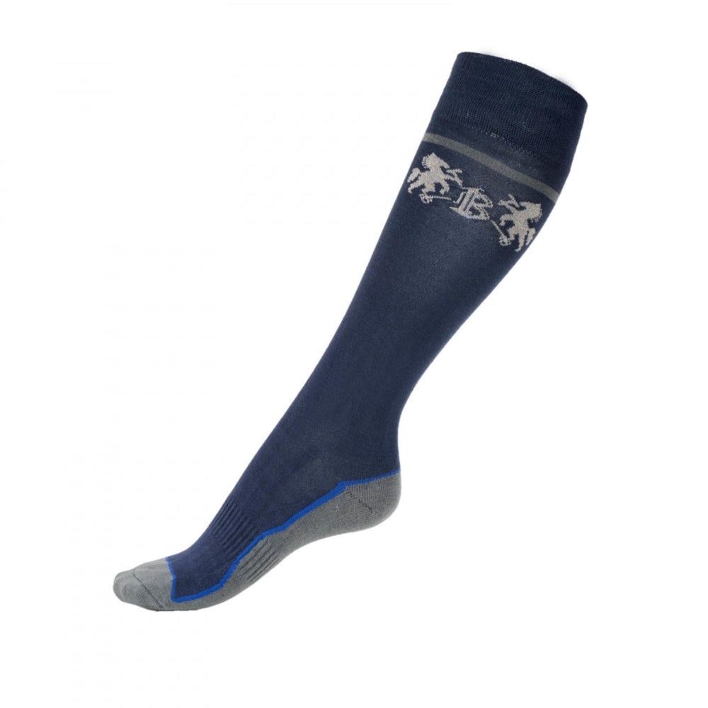 B Vertigo Iben High Riding Socks, Color: dark-navy, Size: Men's 9.5 - 11