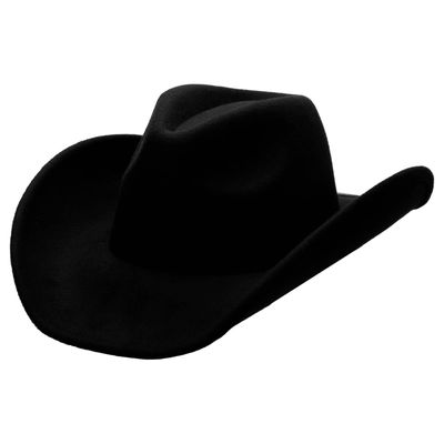 Cap Zone - Stitched Concho Belt Tycoon Felt Cowboy Hat