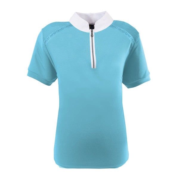 Child's Signature Performance Shirt SS, Color: Cool Blue, Size: X-Large (14) Chest 33