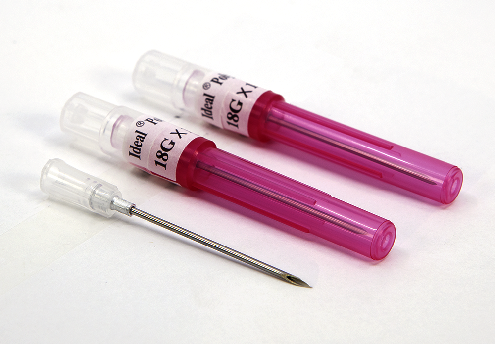 Poly Hard Needle 18, Size: 1-1/2 IN