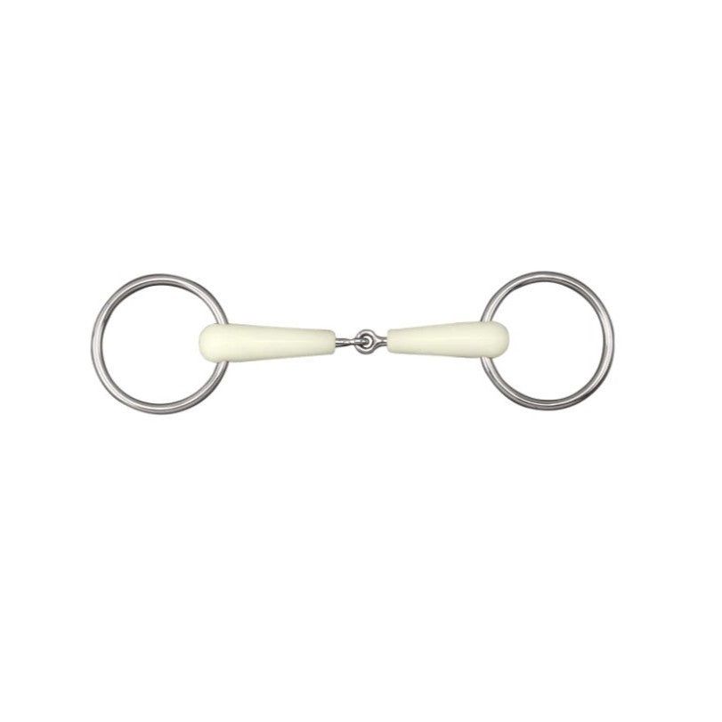Happy Mouth® Jointed Mouth Loose Ring Snaffle Bit, Size: 5"