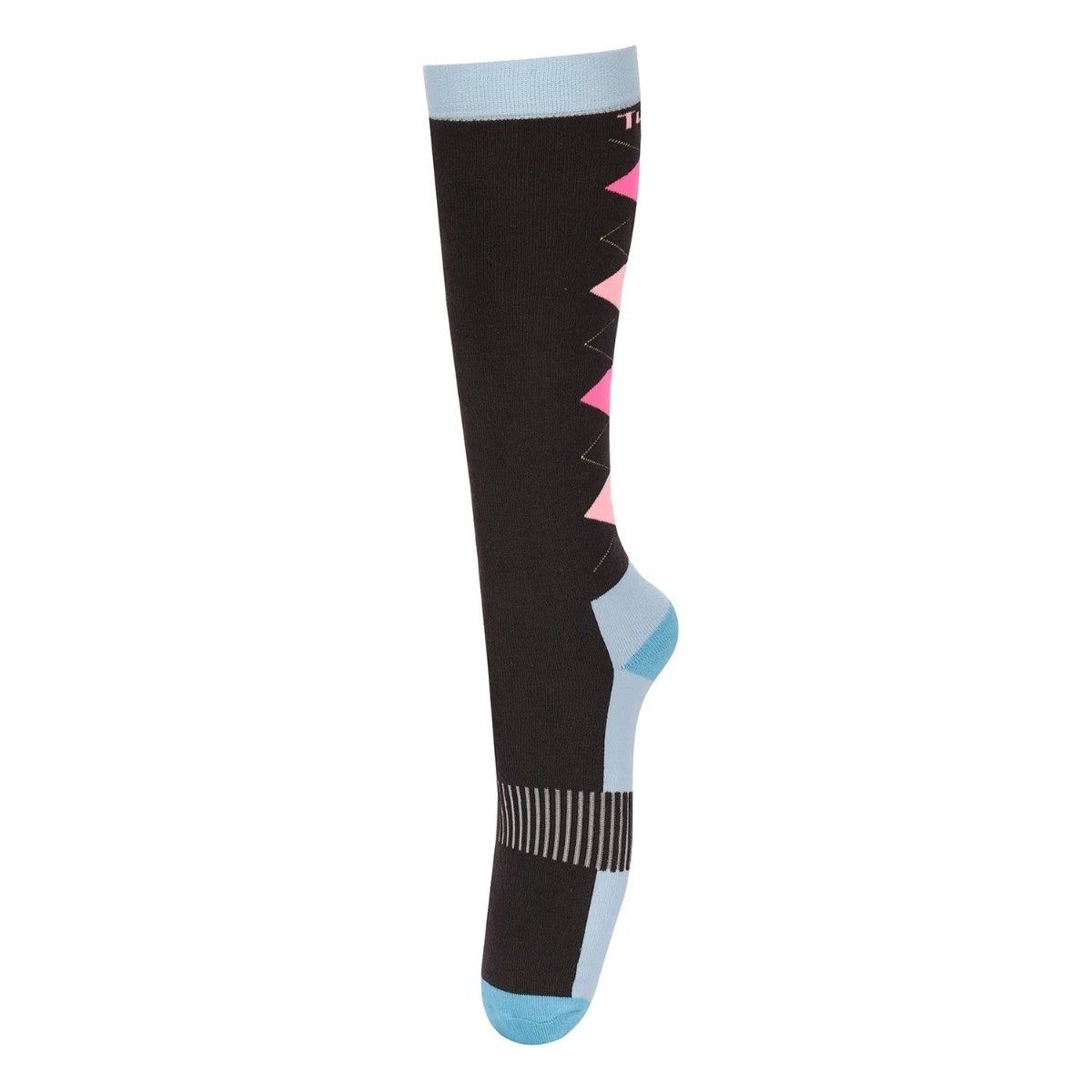 Neon Winter Argyle Socks, COLORS: NEO/BLU, Size: STD